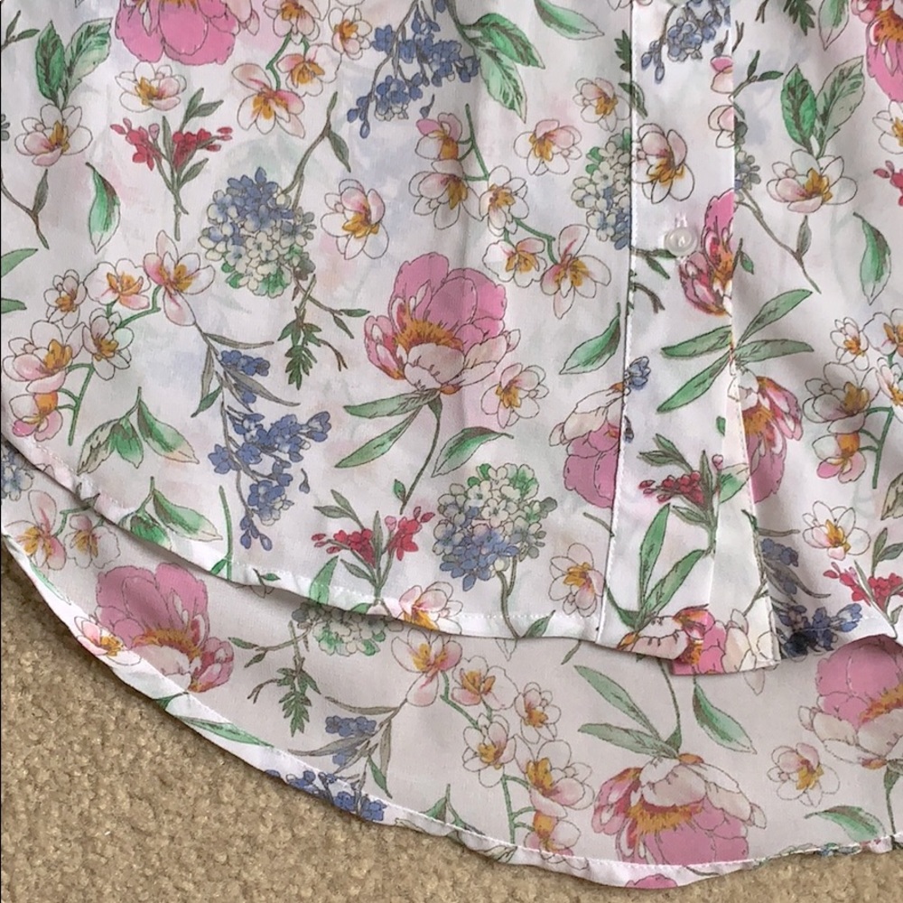 Floral Button Up - Picture 2 of 3
